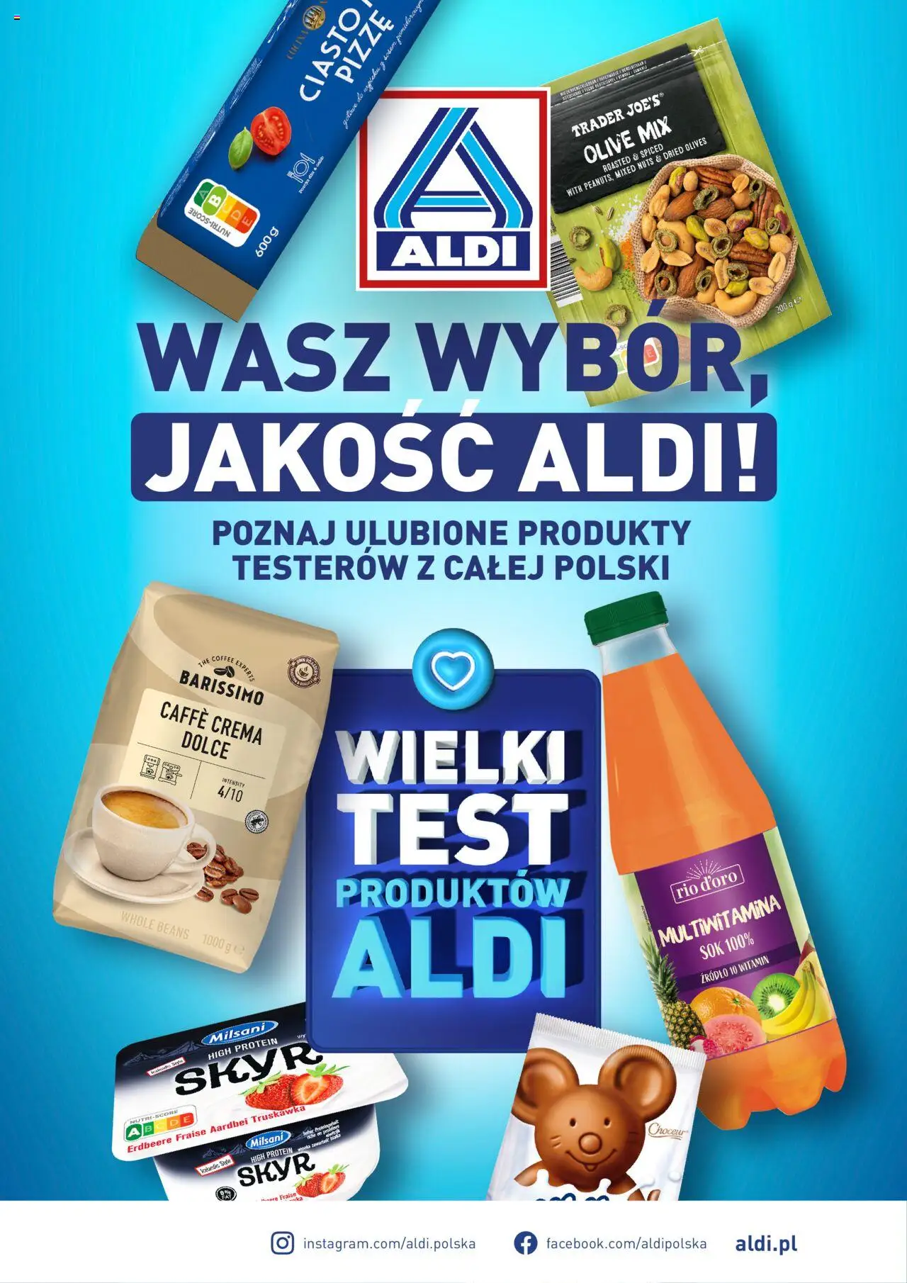 Aldi Gazetka - Wielki test - strona 1- ważny od 04.11.2024