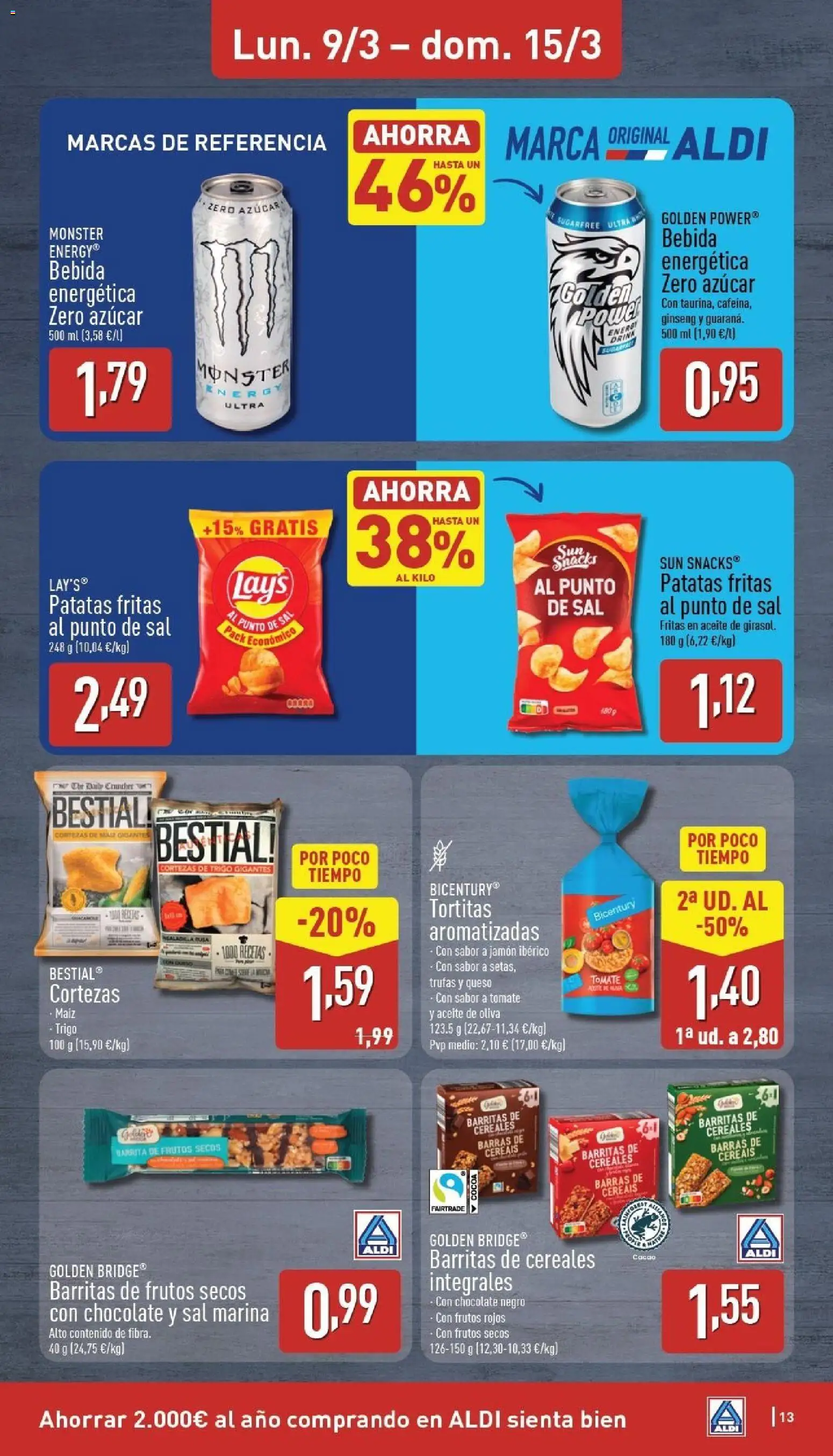 Aldi folleto Baleares - Página de 13 - Válido desde 09/03/2026