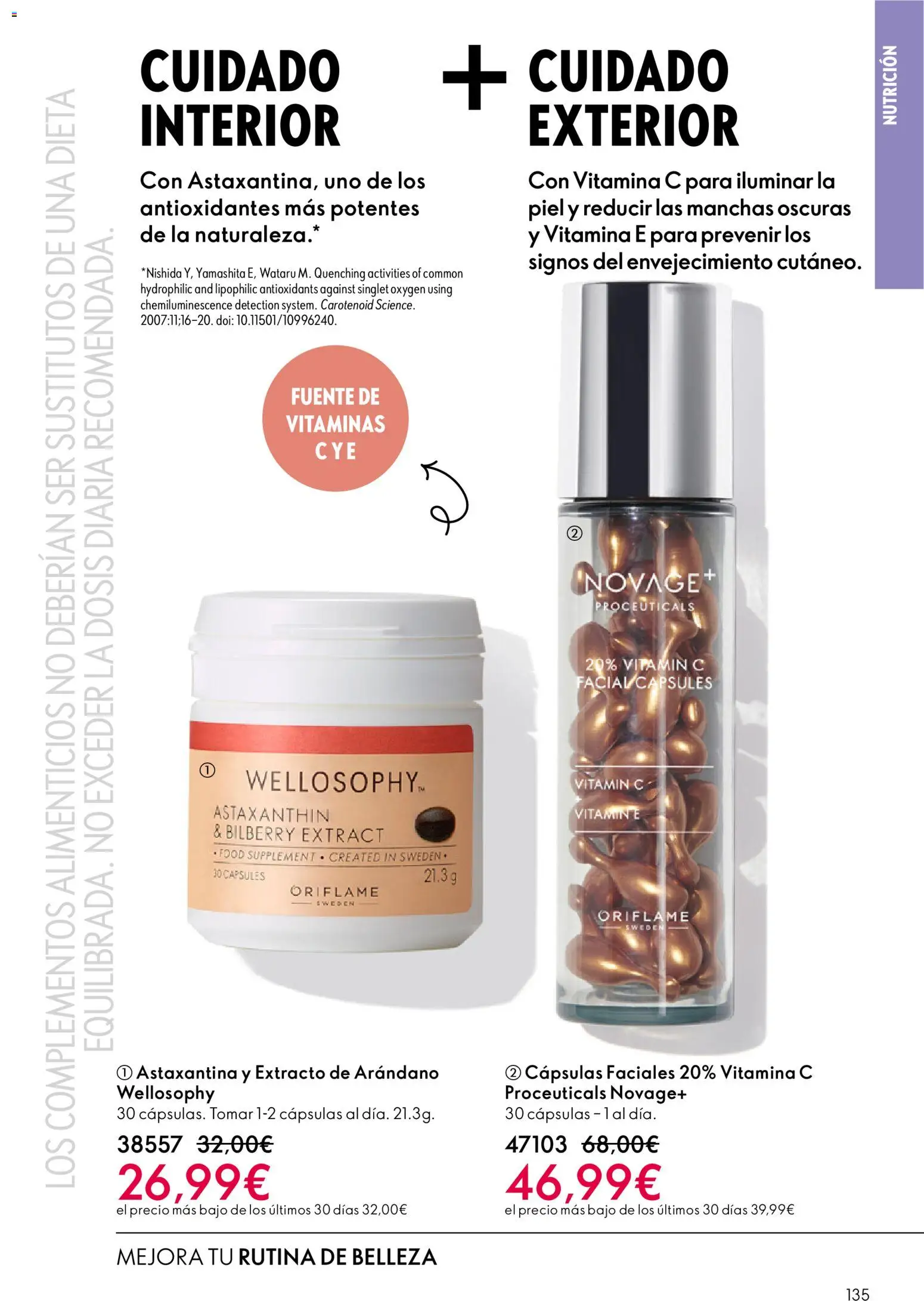 Oriflame - Catálogo Campaña 3 - Página de 135 - Válido desde 18/02/2026