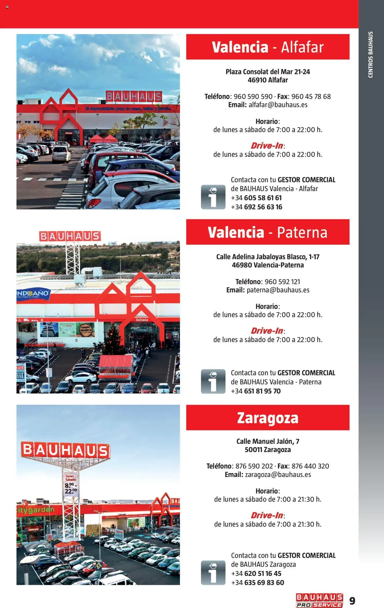 Bauhaus - ProService  - Página de 9 - Válido desde 24/02/2025