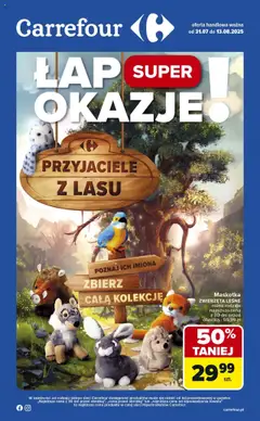 Podgląd Carrefour Gazetka - Łap okazje od czwartku ważny od 31.07.2025