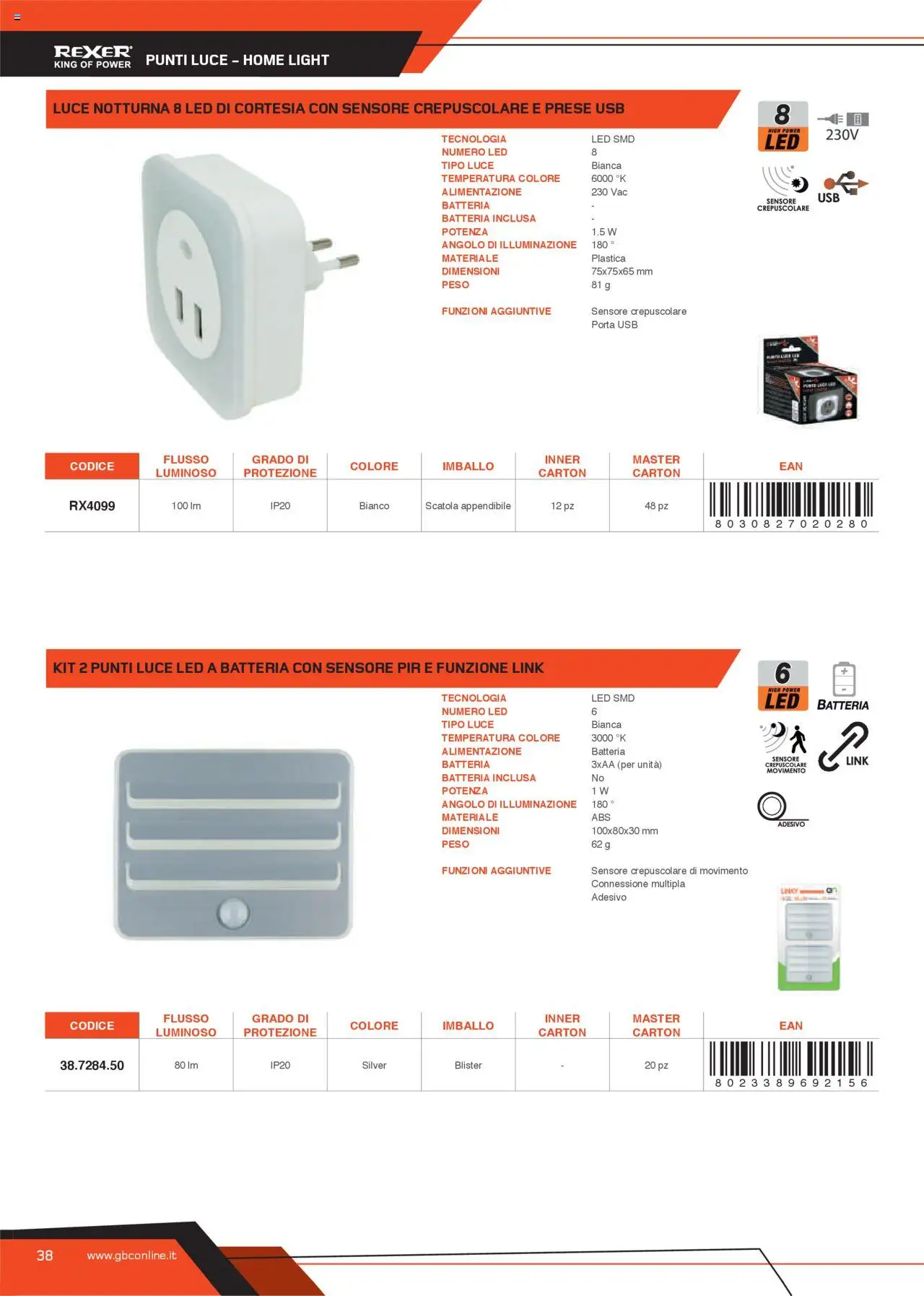 GBC Torce catalogo - pagina 38 - valido dal 31/05/2025