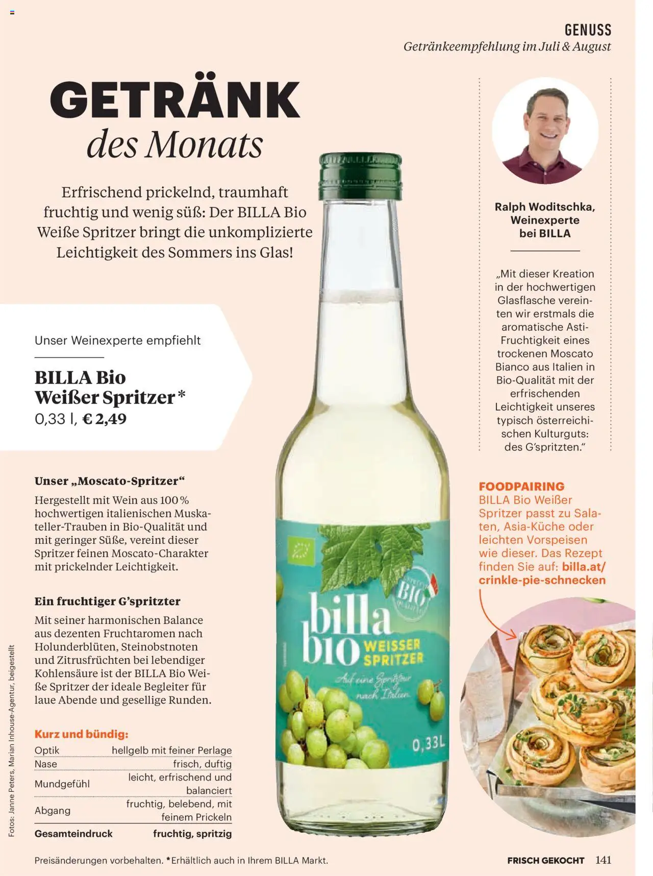 Billa AT - Frisch Gekocht Magazin - 141oldal - érvényes 2025.07.01.-tól