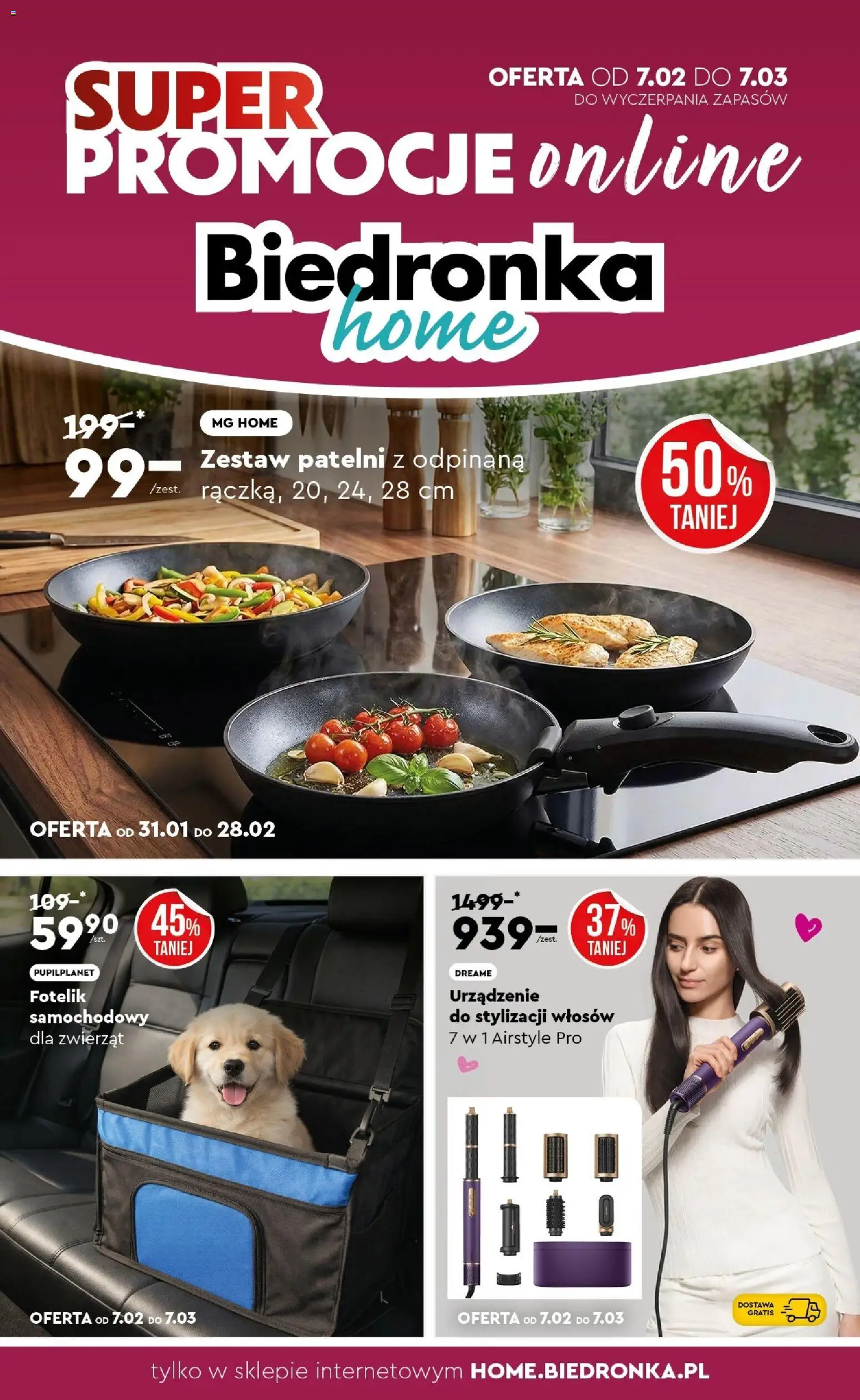 Biedronka gazetka - Home - strona 1- ważny od 07.02.2026