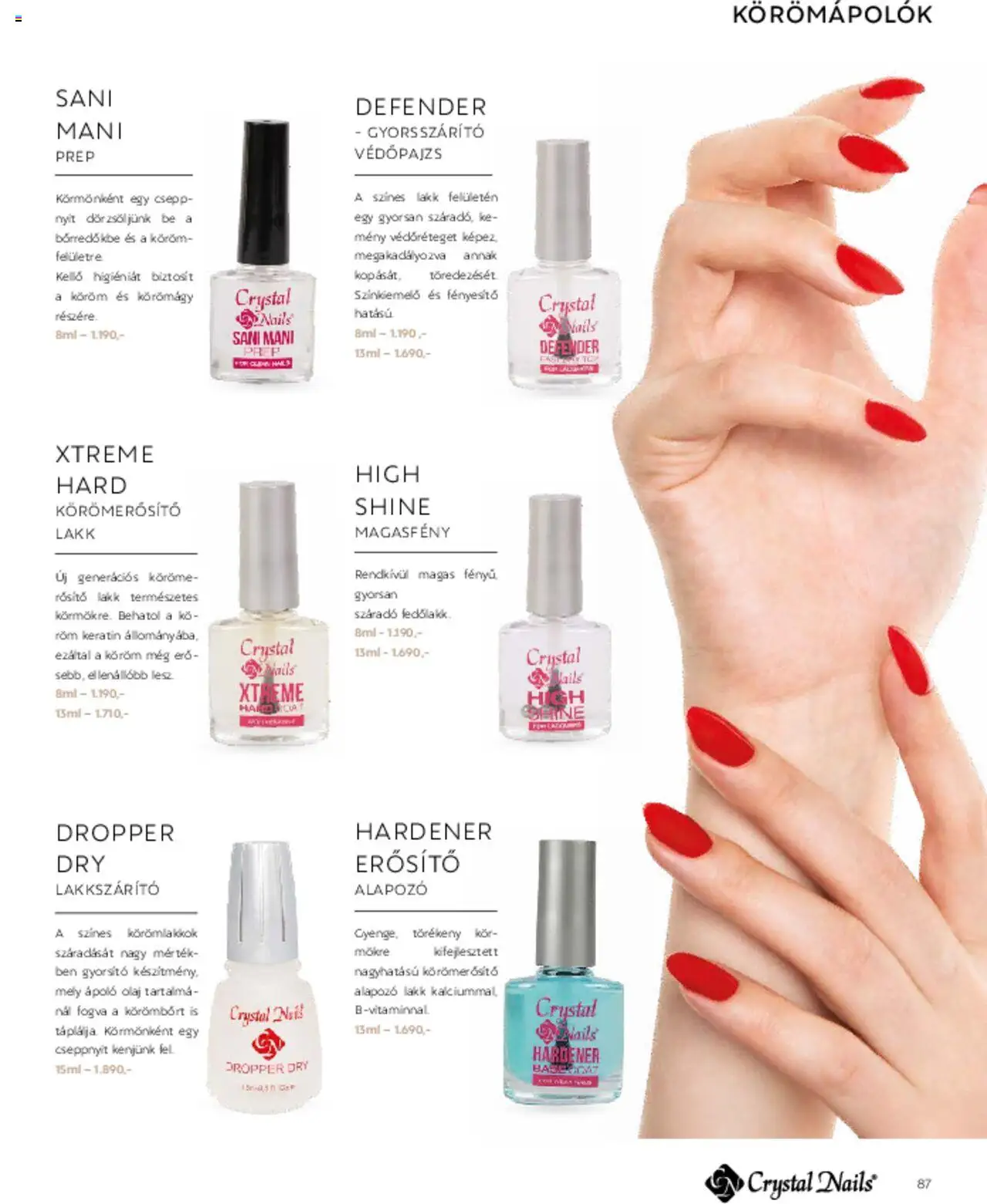 Crystal Nails 2025/26 Nagykatakógus - 87oldal - érvényes 2025.03.01.-tól