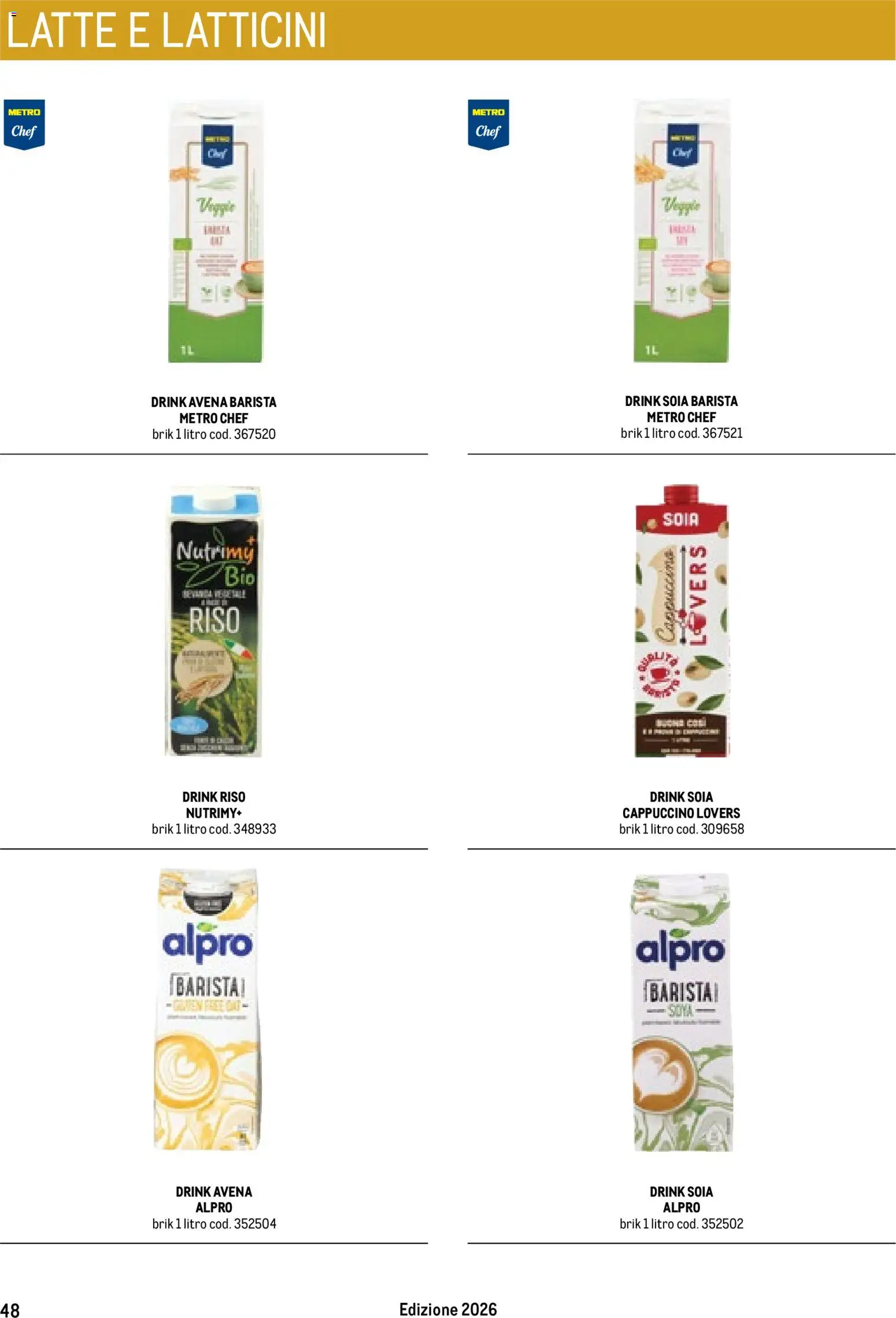 Metro Hotel catalogo - pagina 48 - valido dal 17/10/2025