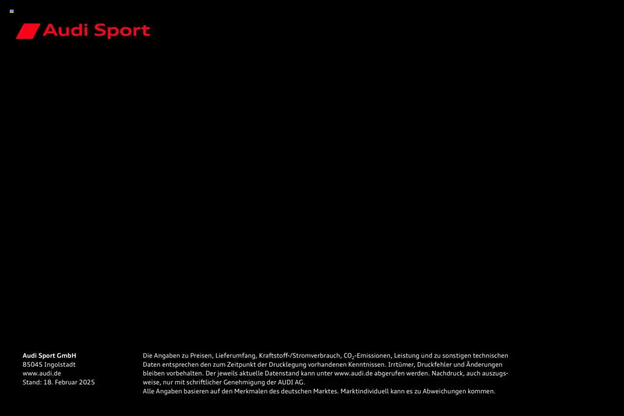 Audi RS 6 Avant / RS 6 Avant performance - Seite 112 - gültig ab 18.02.2025