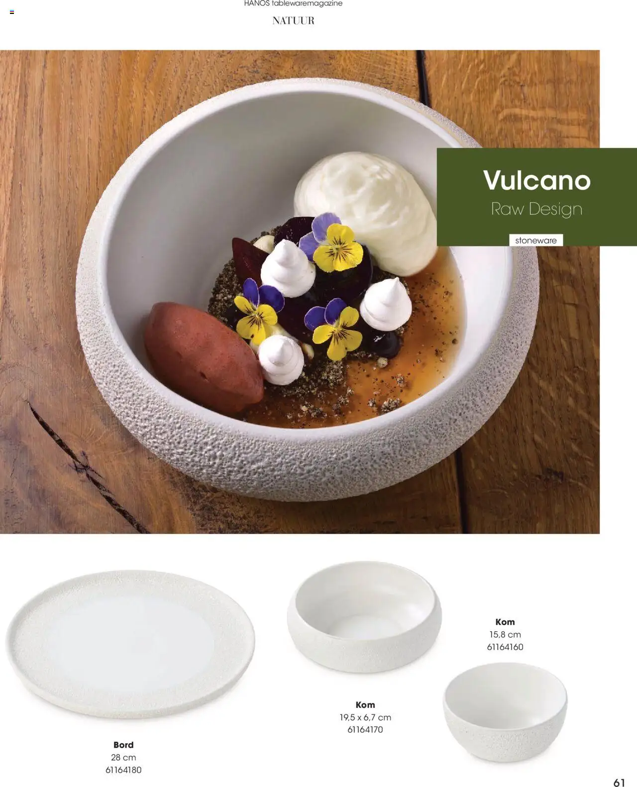 Hanos - Tableware magazine 2025-2026 - page 61- valid from 01-09-2025