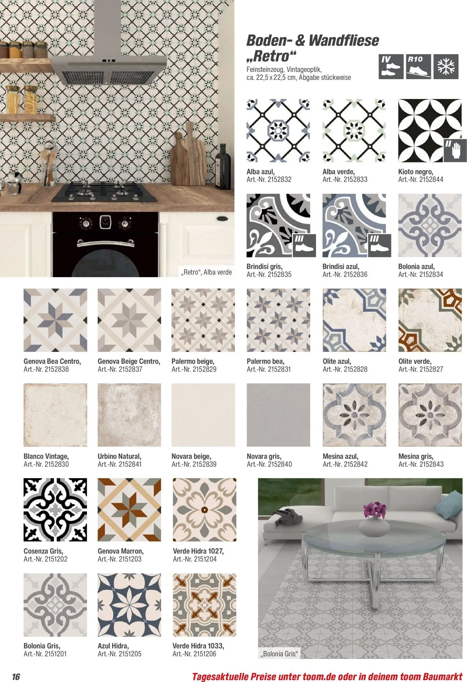 Toom Baumarkt Fliesen & Zubehör 2026 - Seite 16 - gültig ab 01.01.2026