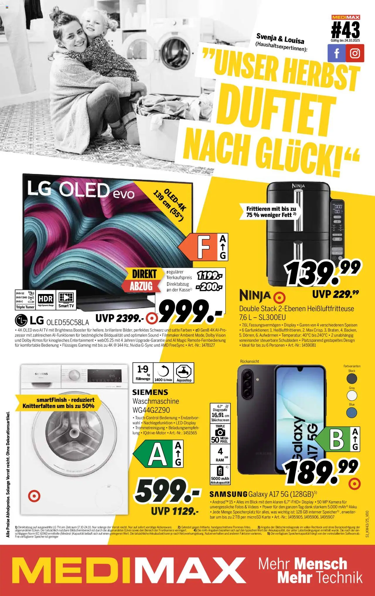 Medimax Prospekt 	 - Seite 1 - gültig ab 18.10.2025