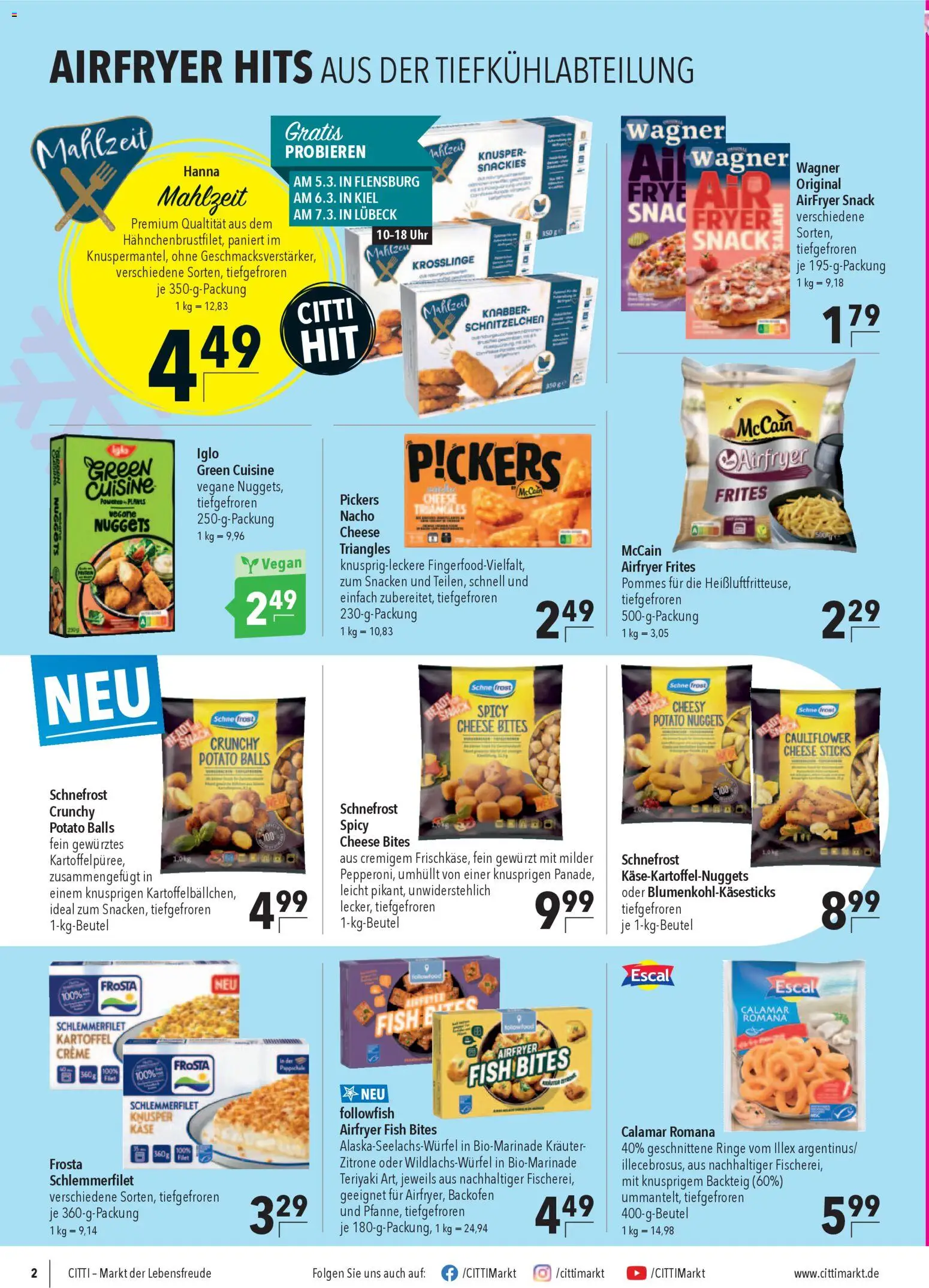 CITTI Markt Tiefkühlkost - Seite 2 - gültig ab 04.03.2026