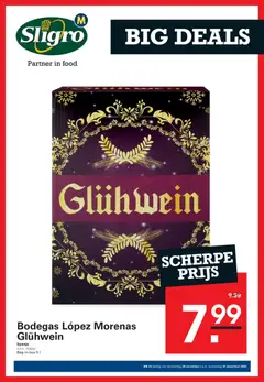 Sligro - M- Bigdeals geldig vanaf 20/11/2025
