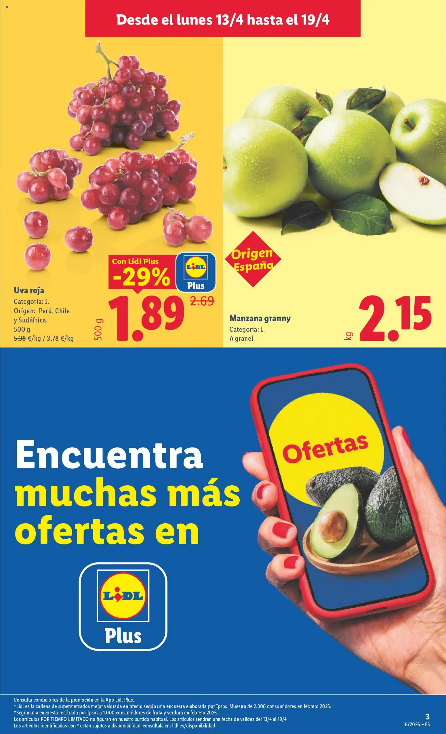 Lidl folleto - Página de 3 - Válido desde 13/04/2026