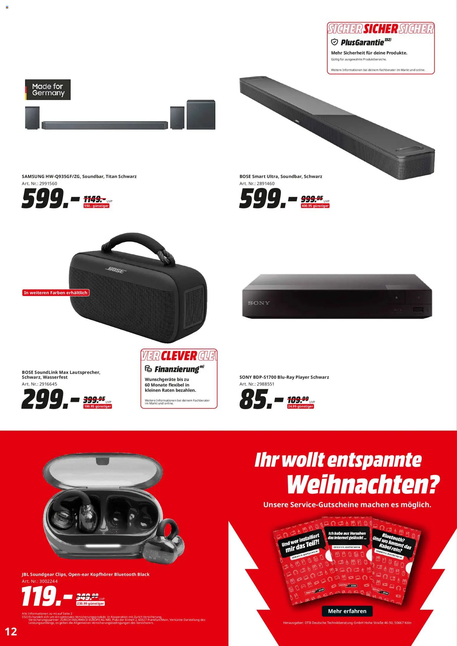 Media Markt Prospekt 	 - Seite 12 - gültig ab 08.12.2025