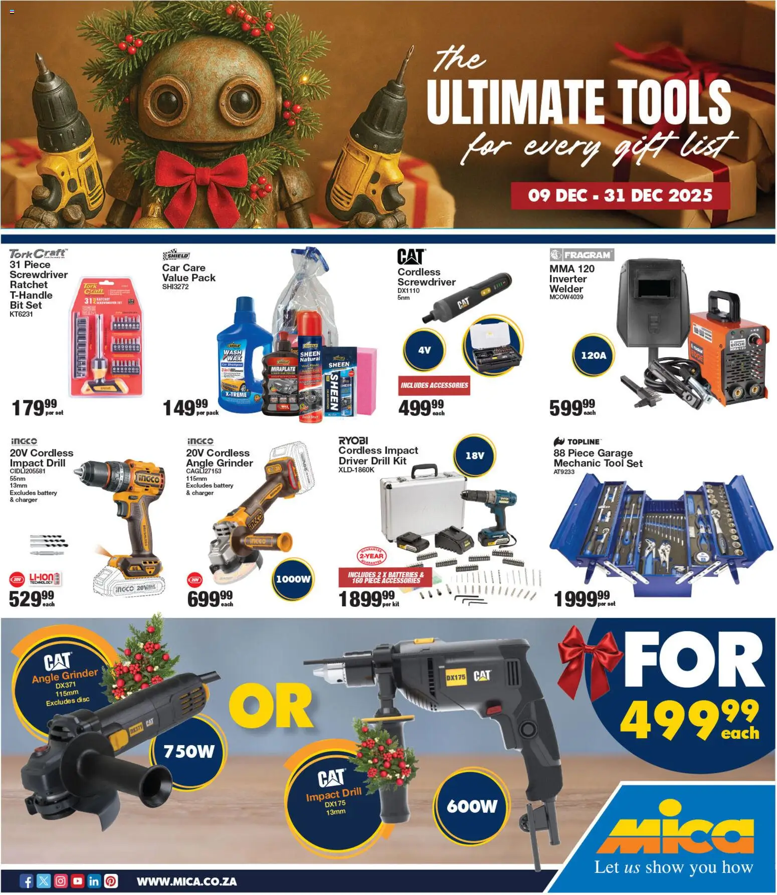 MICA Mid Month Lite - page 1- valid from 09/12/2025