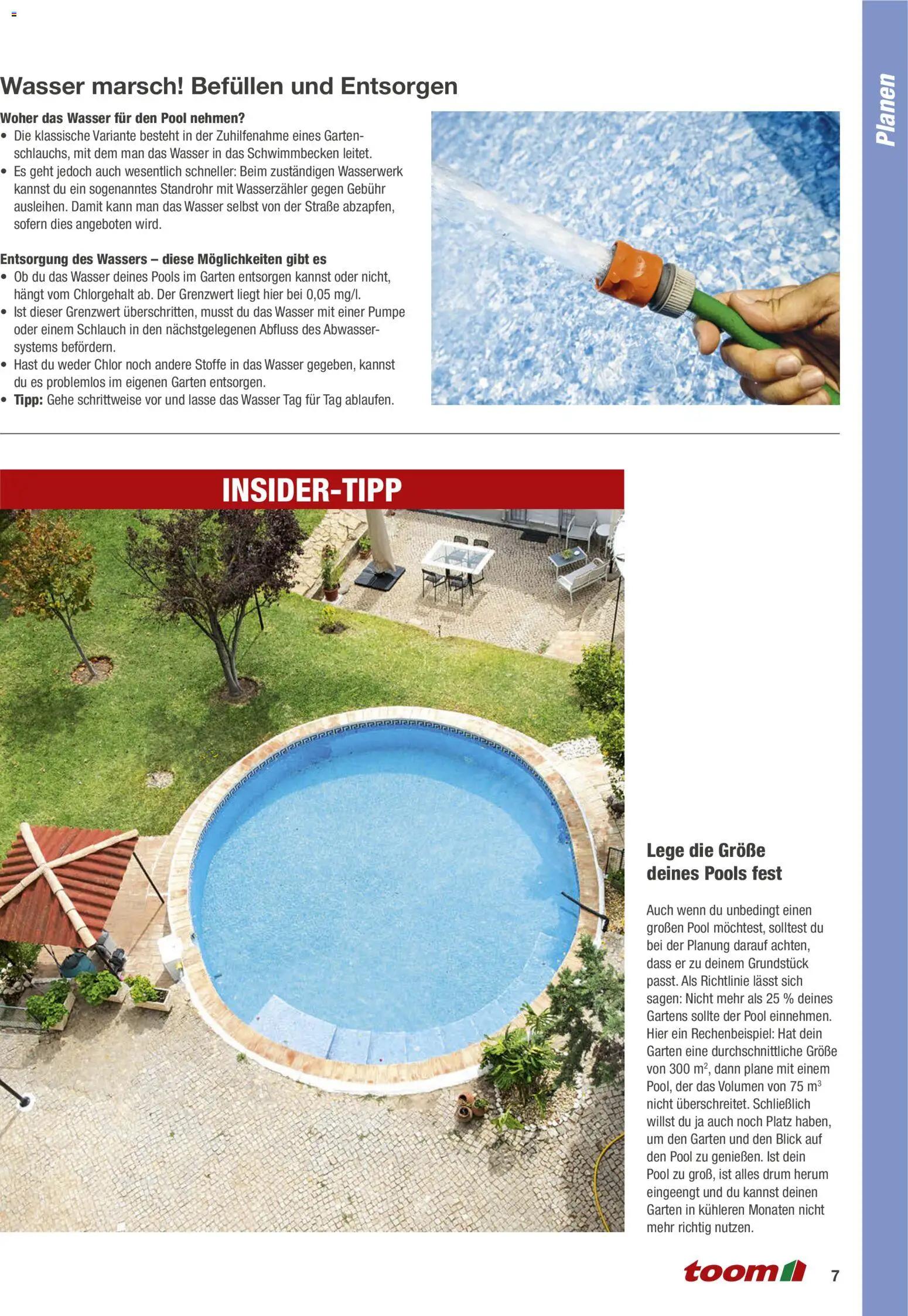 Toom Baumarkt Pool selber bauen - Seite 7 - gültig ab 01.01.2026