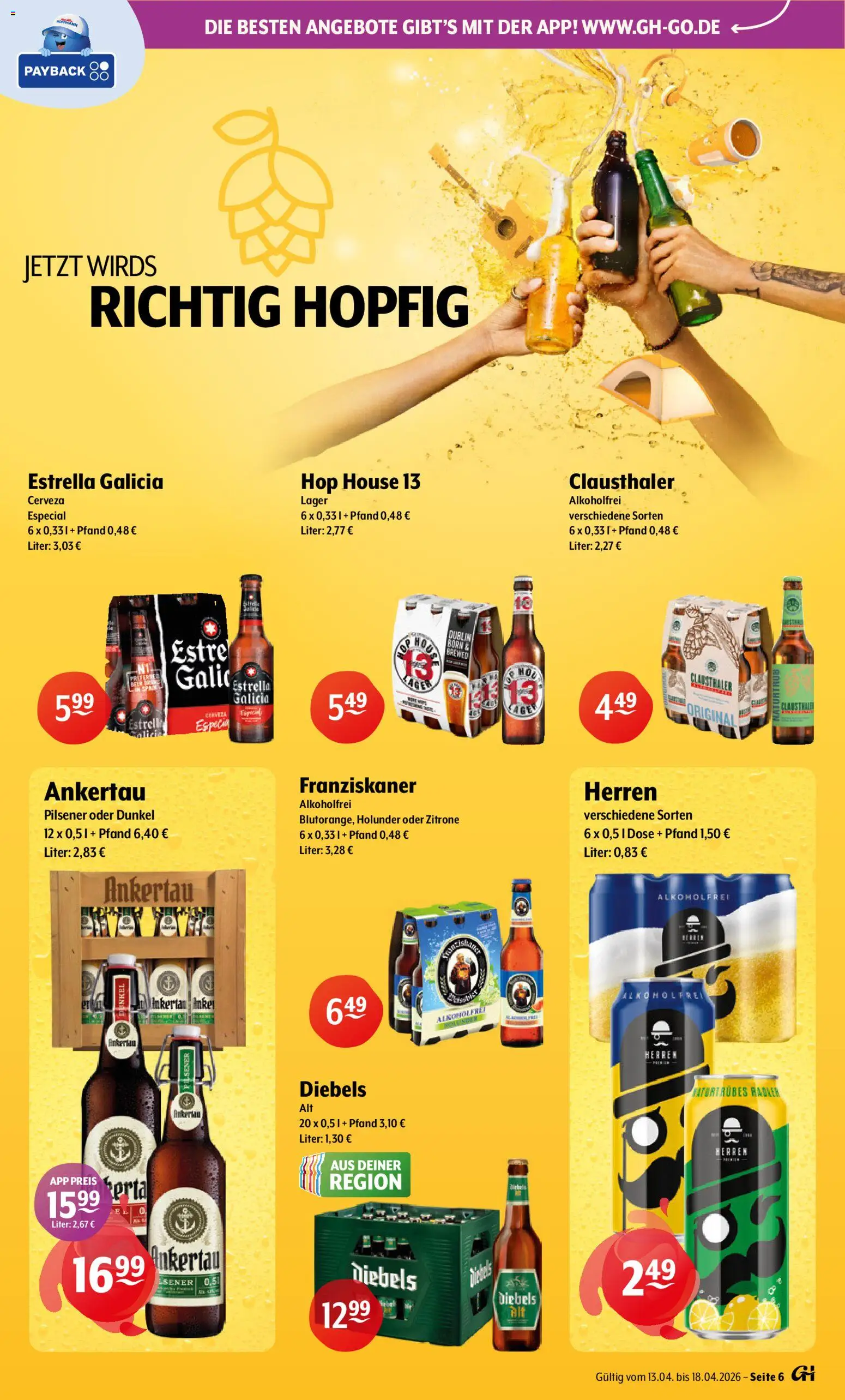 Trink und Spare Prospekt - Seite 6 - gültig ab 13.04.2026