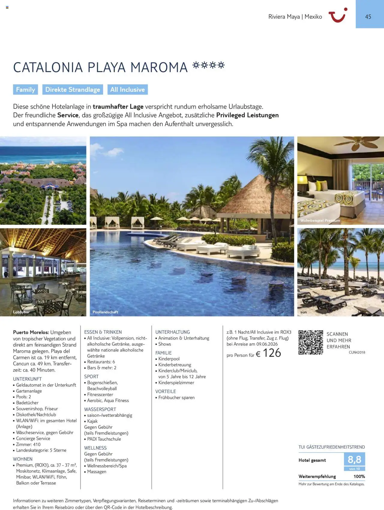 TUI Prospekt Mittelamerika & Karibik 2025/26	 - Seite 45 - gültig ab 01.11.2025