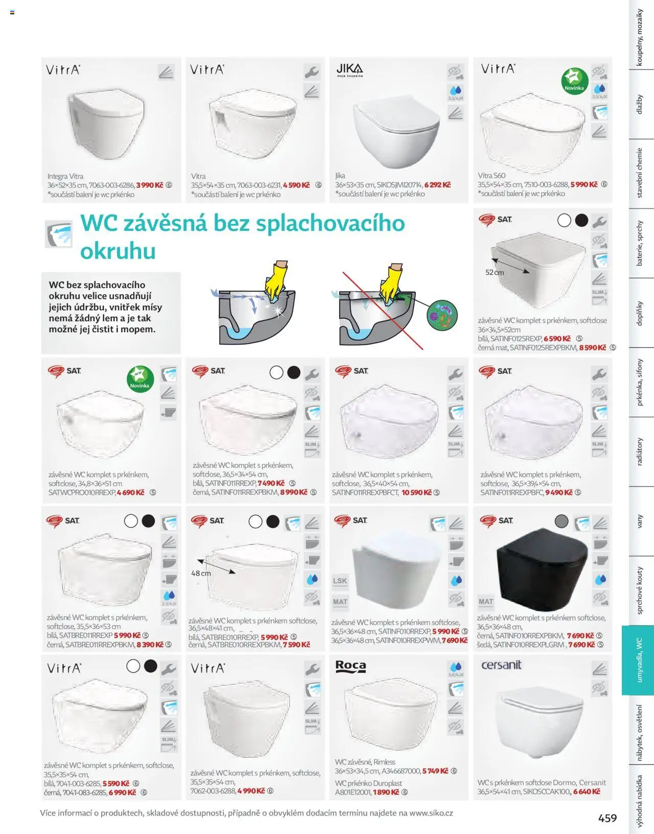 Siko koupelny katalog Koupelny 2024/2025 - strana 463- platný od 23.10.2024