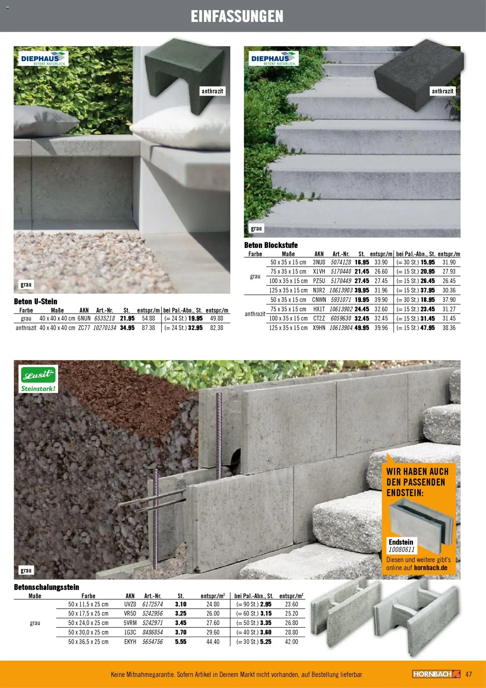 Hornbach Garten- & Terrassengestaltung - Seite 47 - gültig ab 12.02.2026