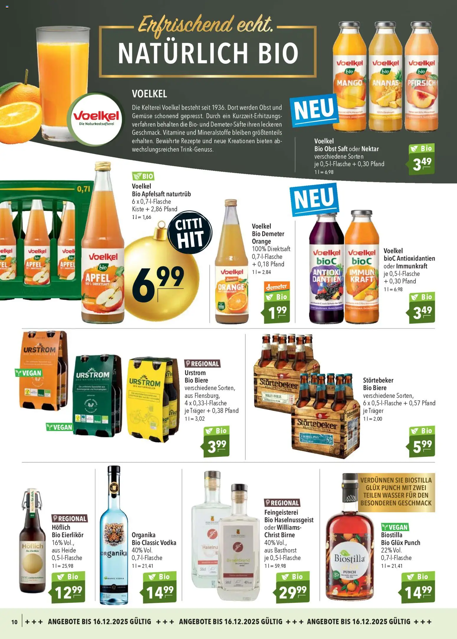 CITTI Markt Bio logisch! - Seite 10 - gültig ab 03.12.2025