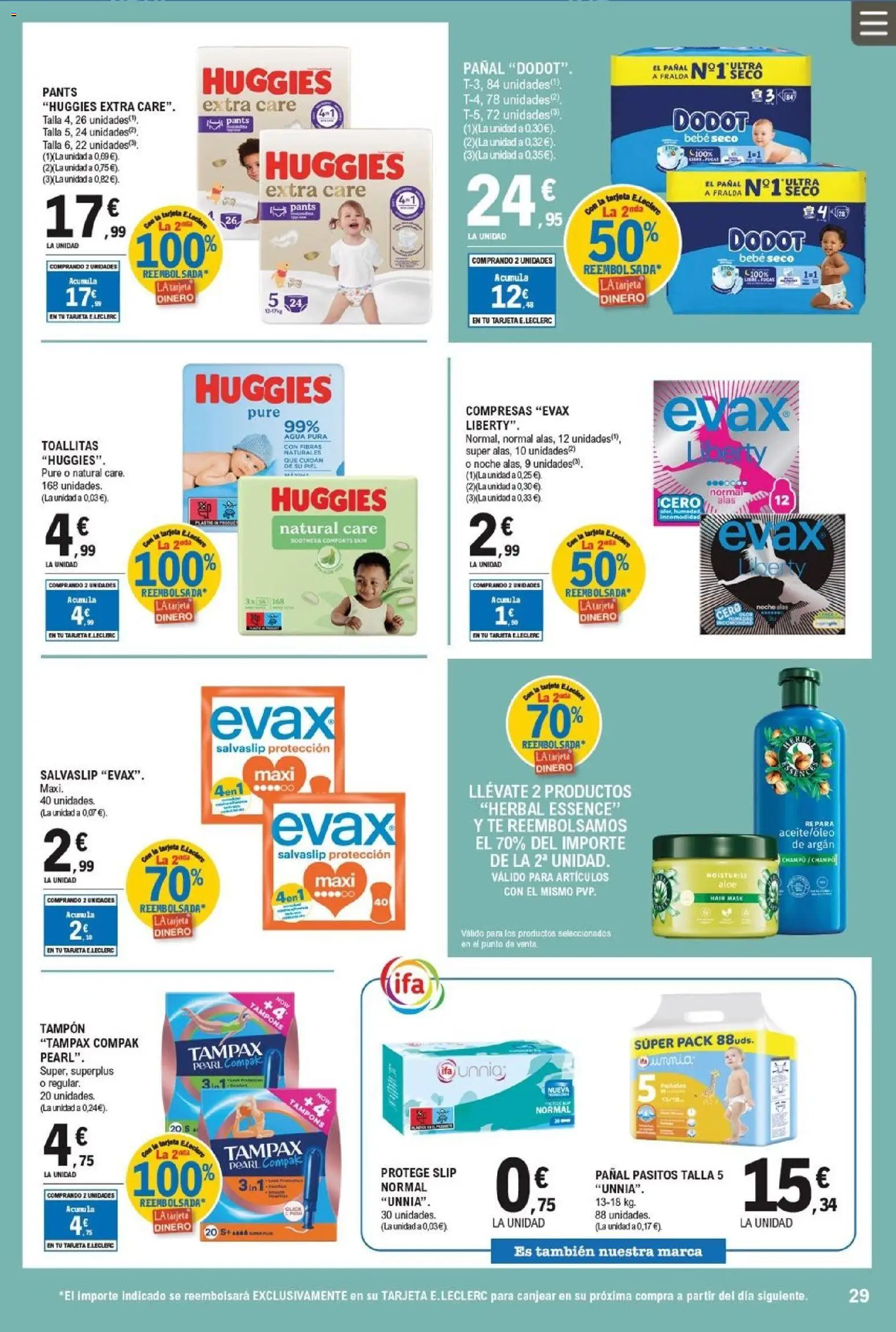 E.Leclerc folleto - Página de 29 - Válido desde 25/02/2026