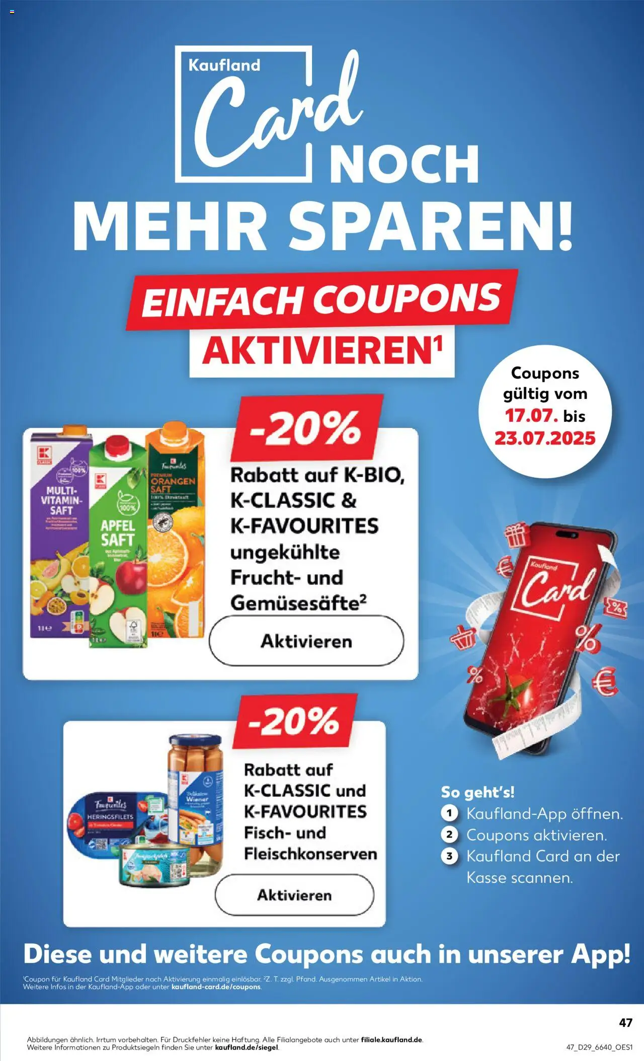 Kaufland DE - DE Folder - pagina 47- geldig vanaf 17-07-2025