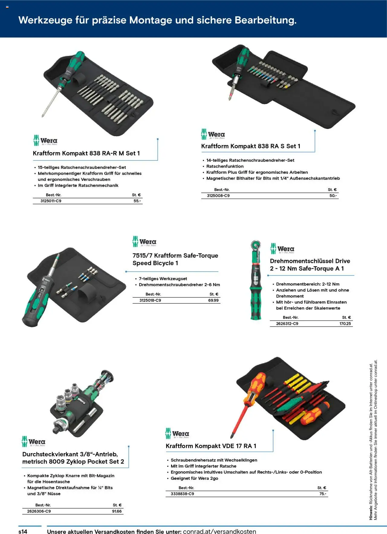 Conrad Katalog ungeplanter Bedarf - page 14- valid from 15.05.2025