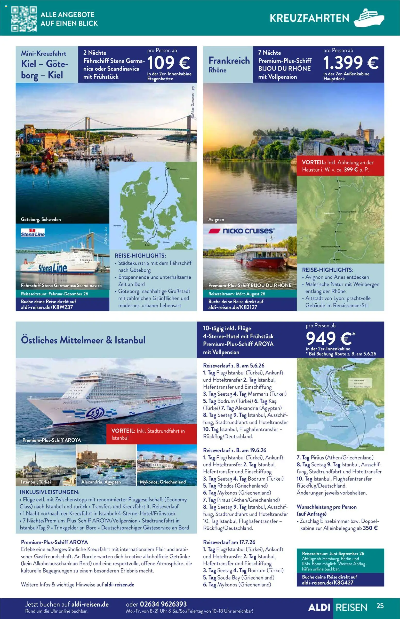 Aldi Reisen  Reisemagazin - Seite 25 - gültig ab 01.12.2025