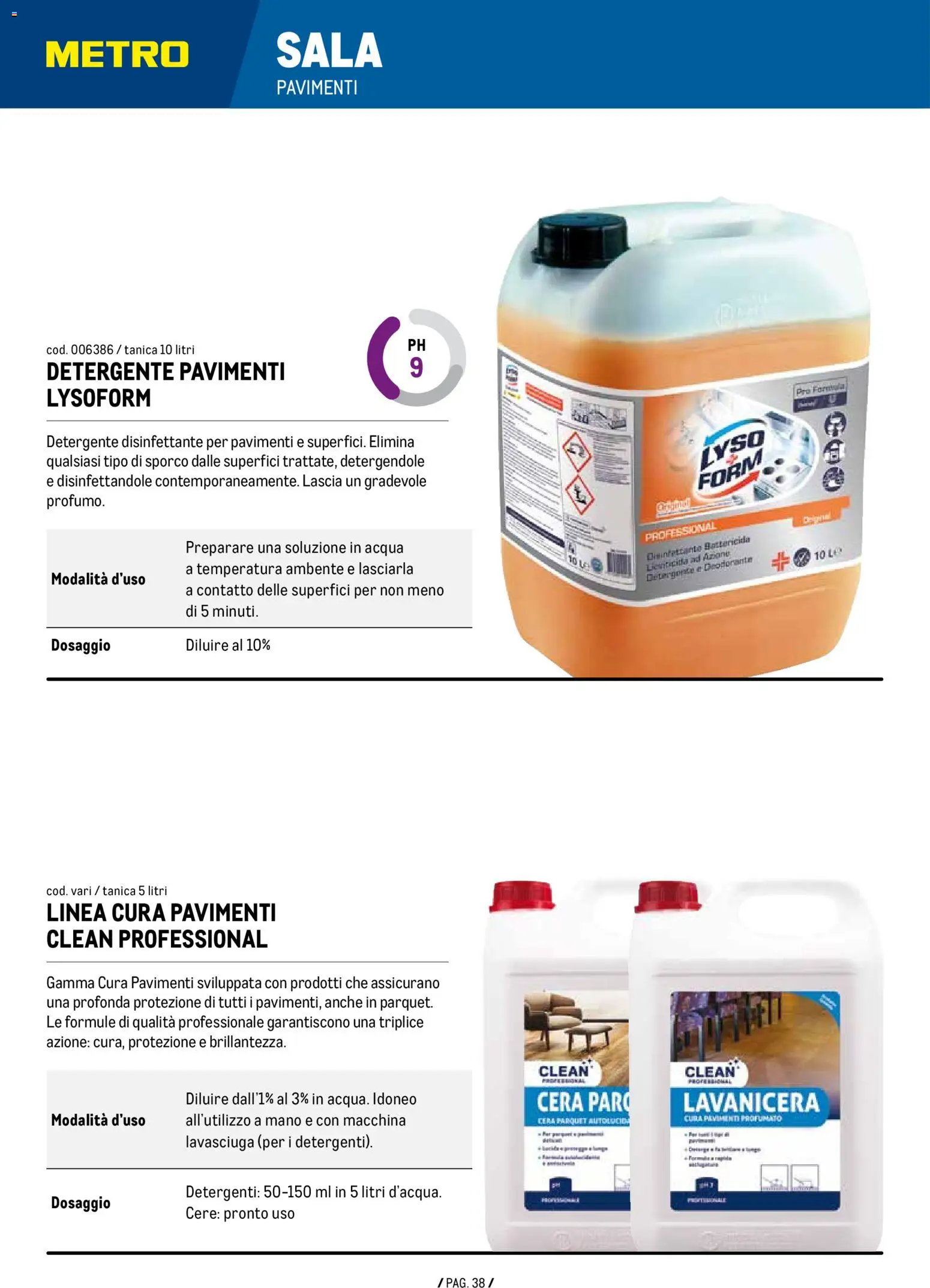 Metro Detergenza catalogo - pagina 38 - valido dal 07/01/2026