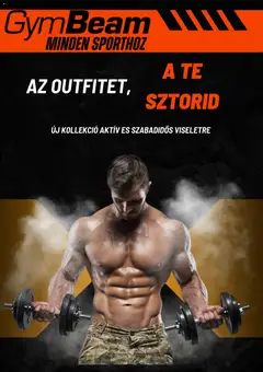 Előnézet GymBeam akciós újság érvényes 2026.03.20.-tól