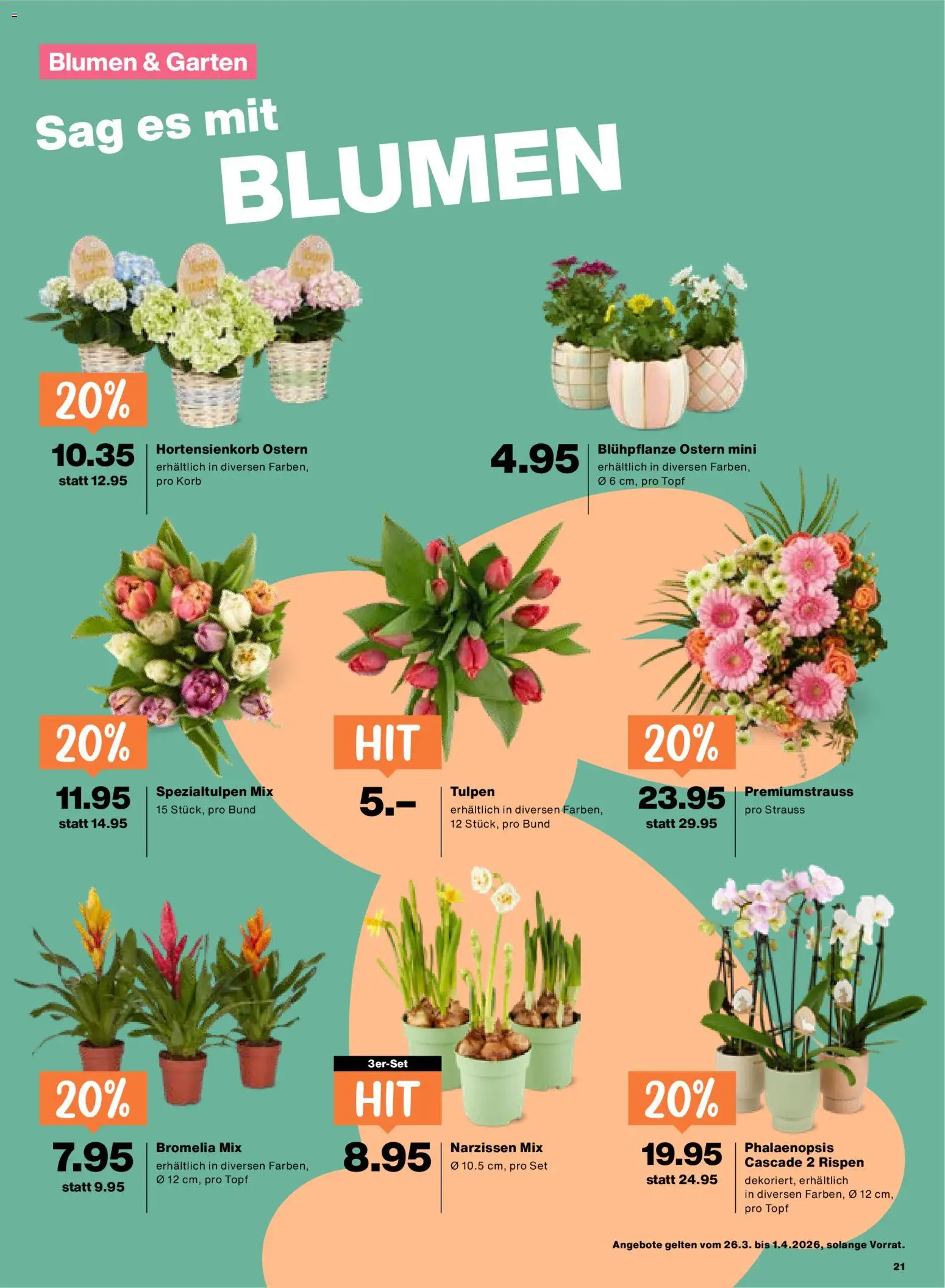 Migros aktionen - page 21- valid from 26.03.2026