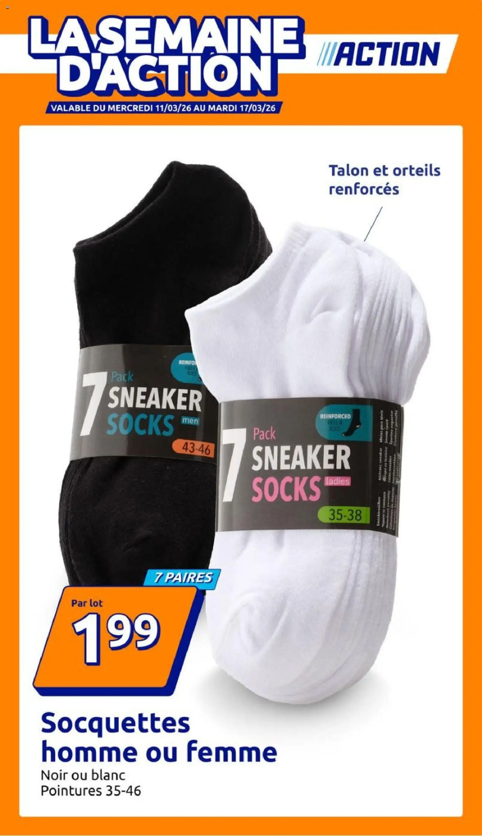 Action catalogue de la semaine 11 - page 1 - valable à partir du 11/03/2026