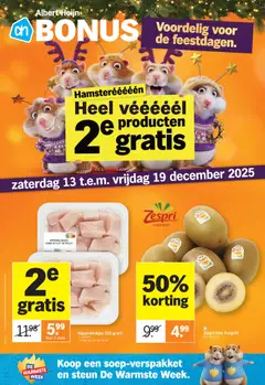 Albert Heijn folder week  / de la semaine 51 geldig vanaf 13/12/2025