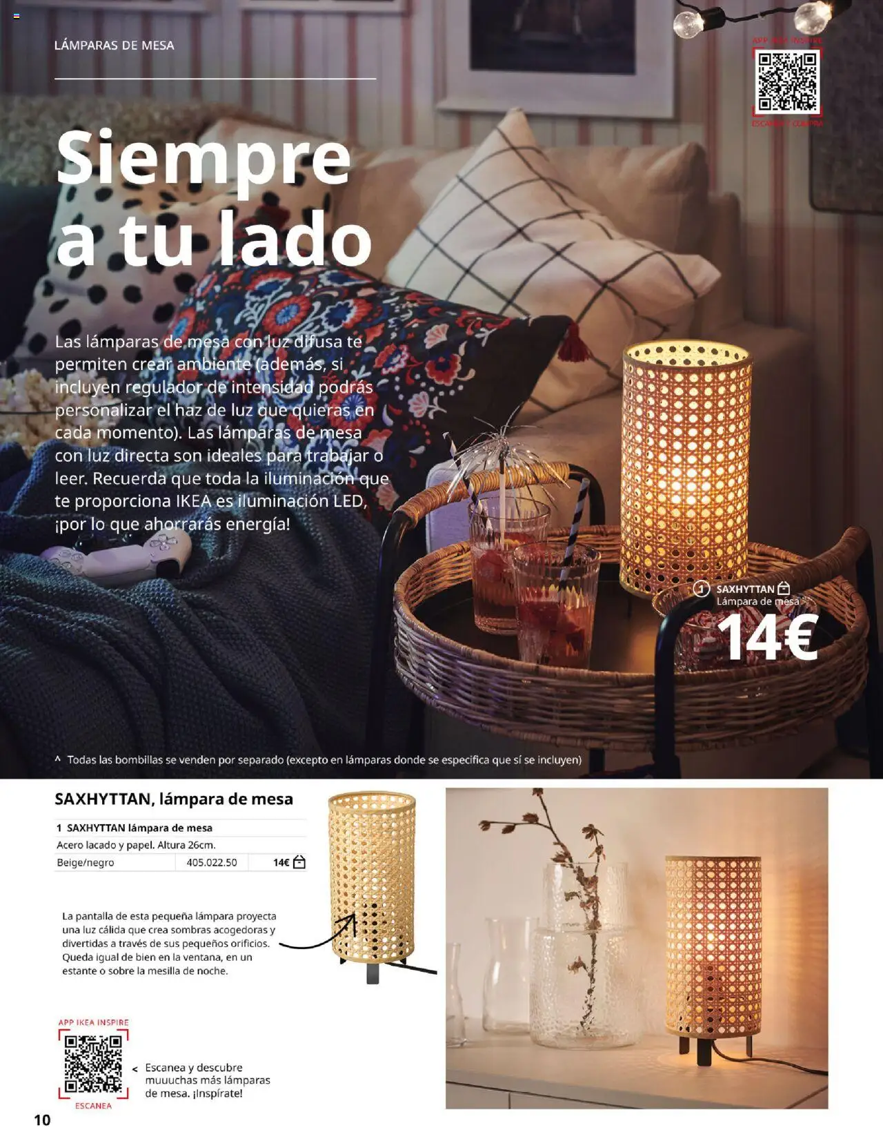 Catálogo IKEA Iluminación - Página de 10 - Válido desde 01/09/2025