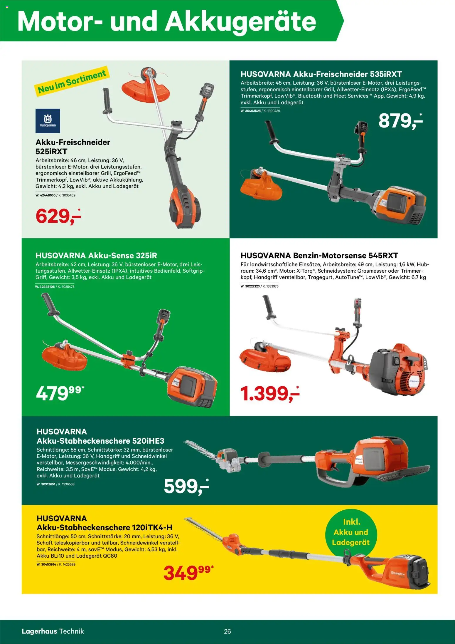 Lagerhaus Forstkatalog - page 26- valid from 01.01.2025