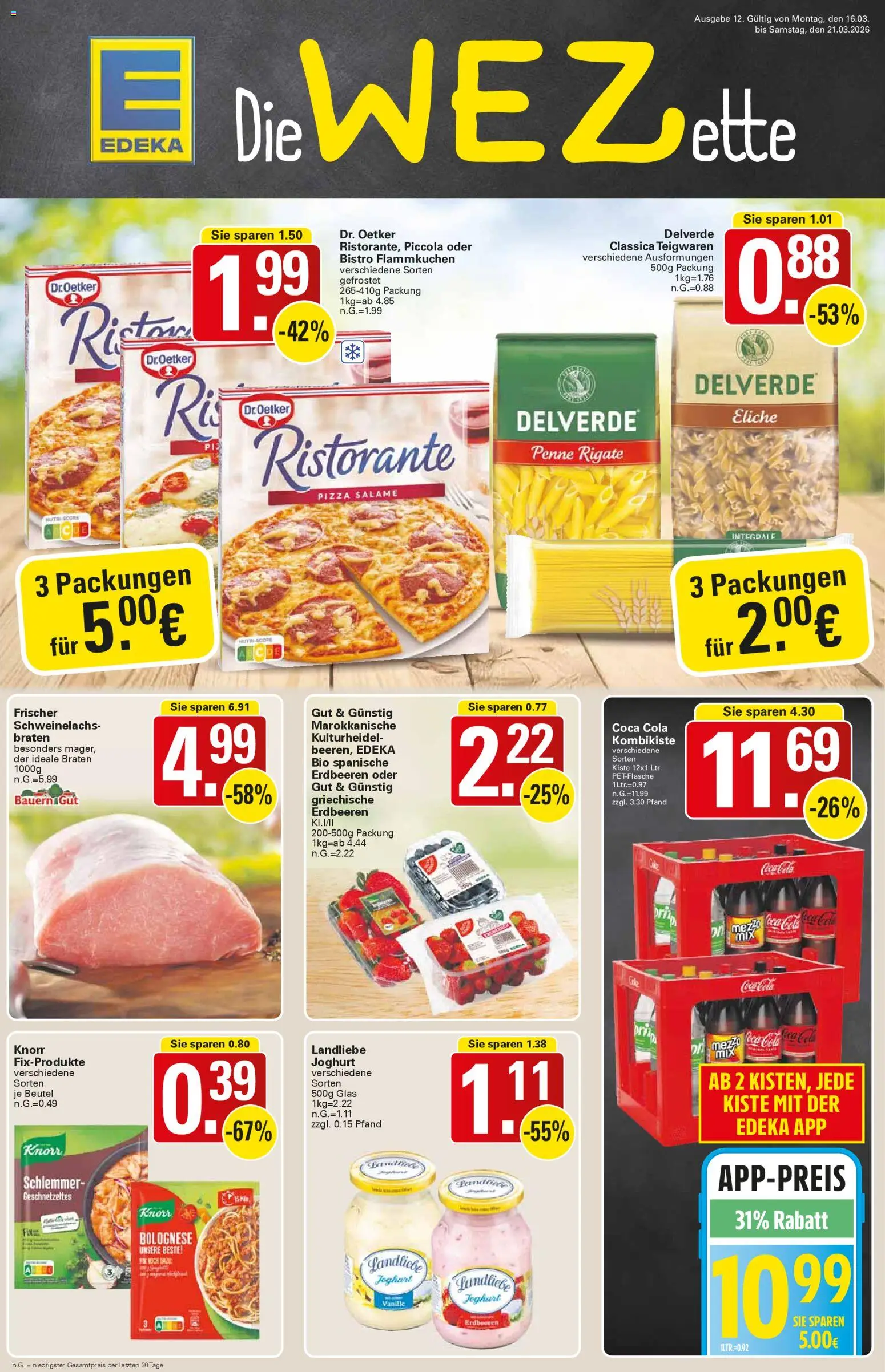 WEZ Prospekt 	 - Seite 1 - gültig ab 16.03.2026