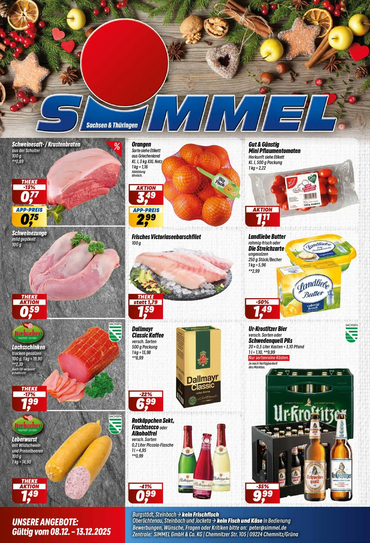 Simmel Prospekt 	 - Seite 1 - gültig ab 08.12.2025