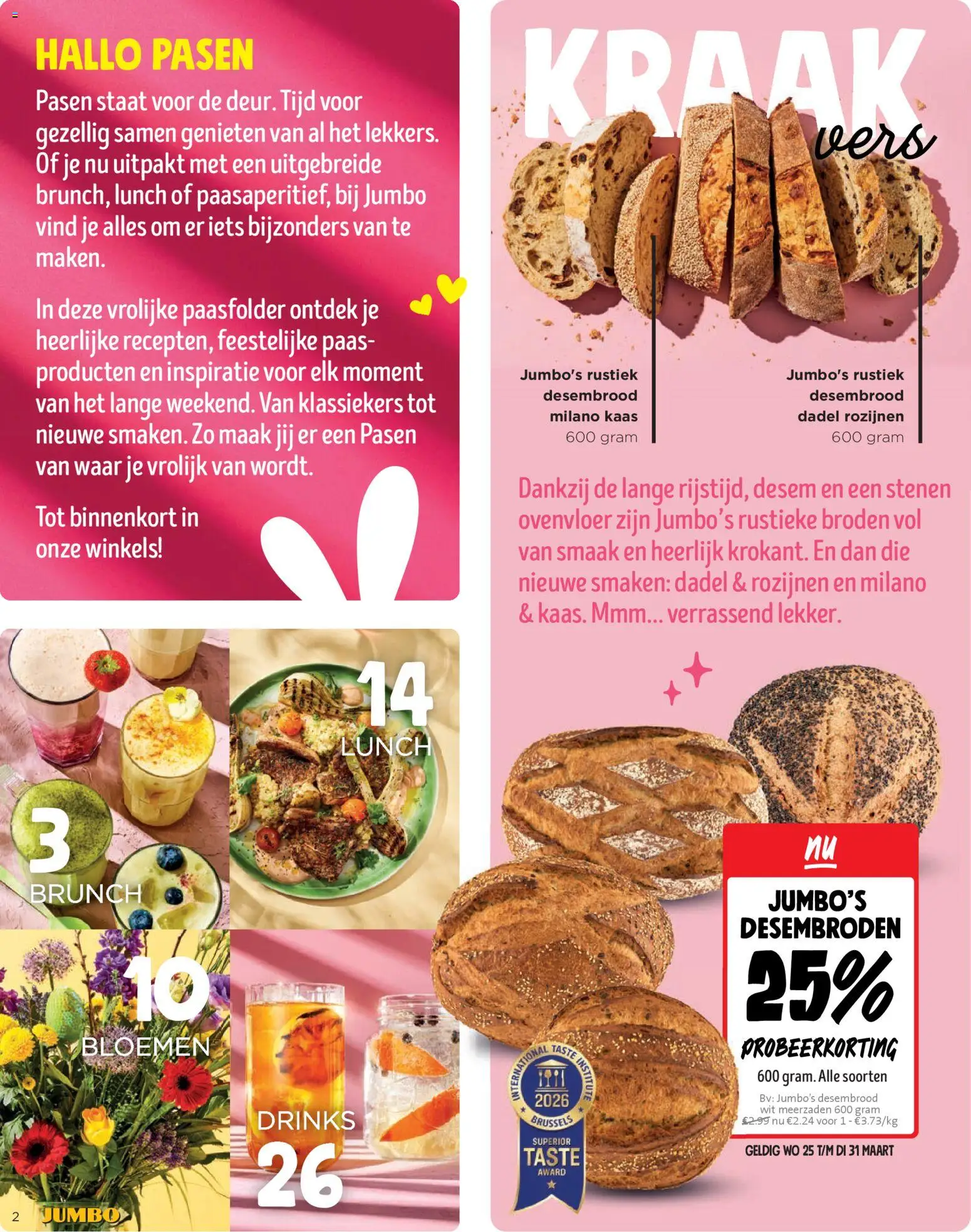 JUMBO Paasmagazine - page 2- valid from 25/03/2026