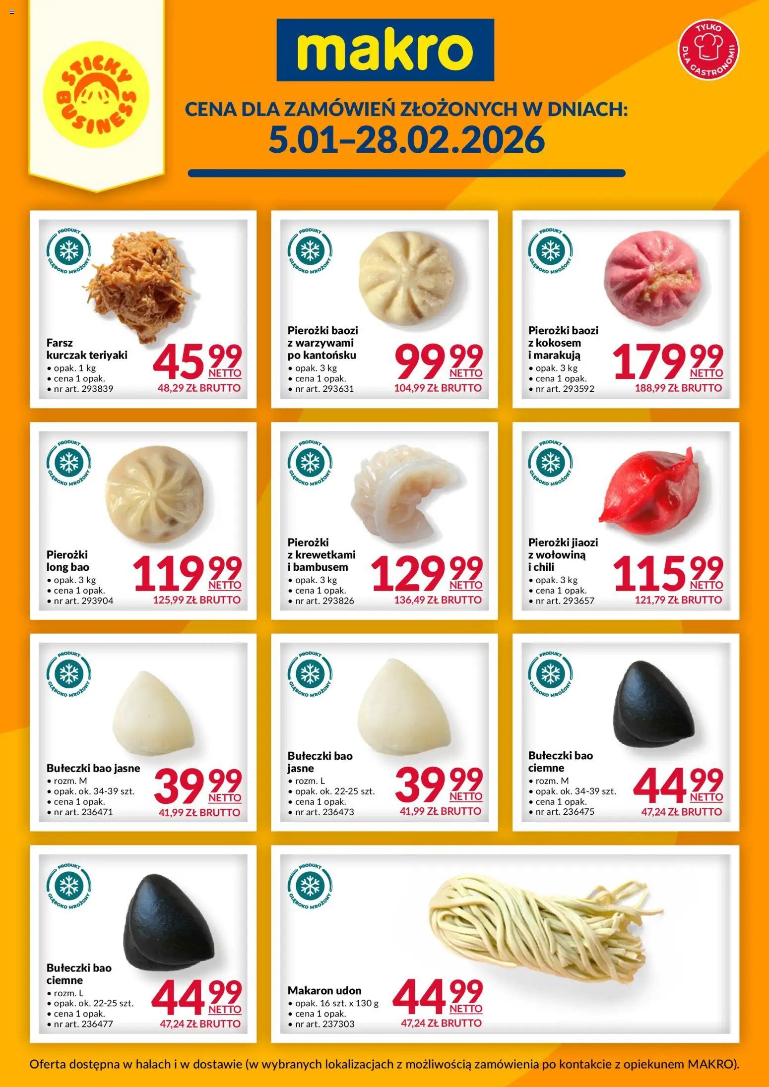 Makro Gazetka - Sticky Business - strona 1- ważny od 05.01.2026