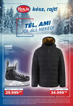 Előnézet Hervis Sports Akciós újság érvényes 2025.11.11.-tól