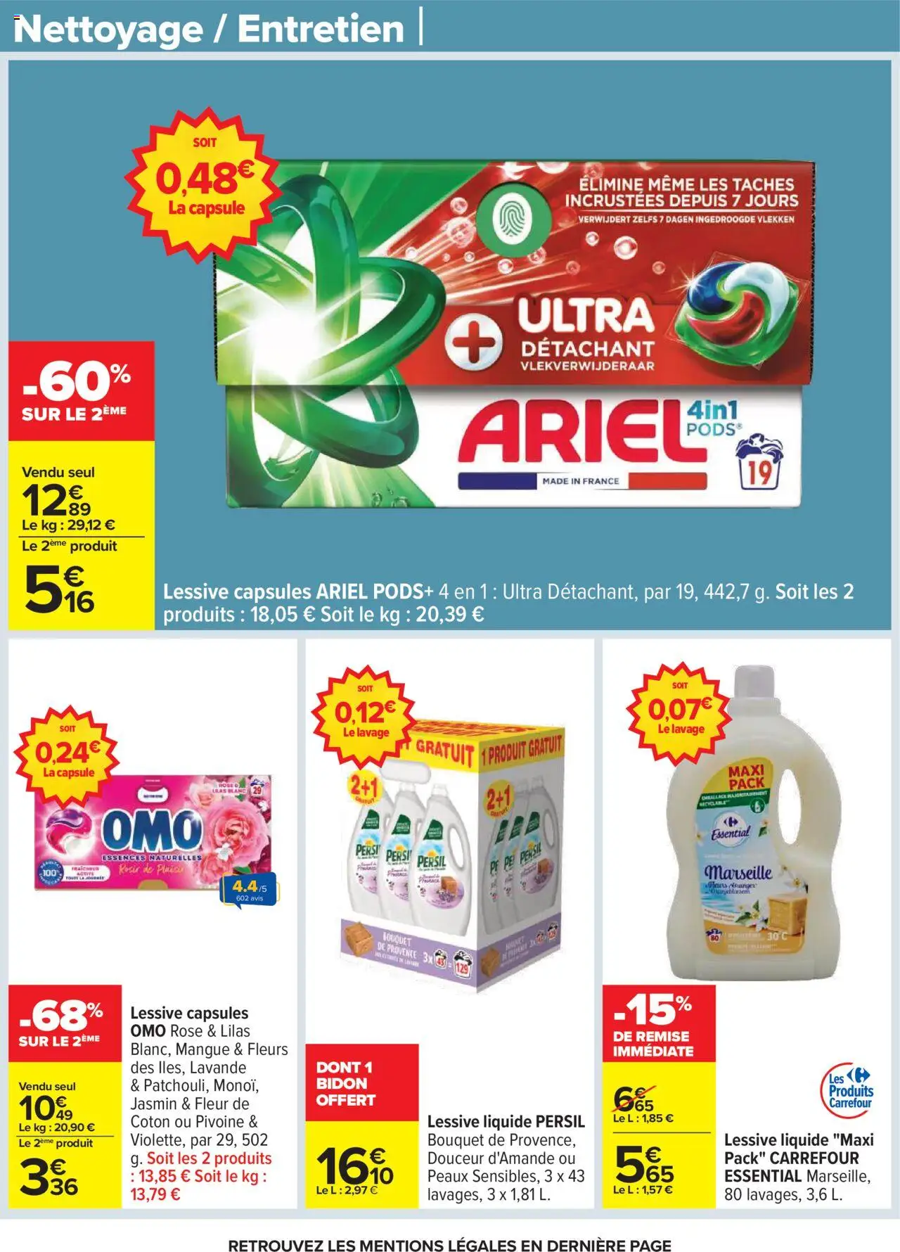 Carrefour catalogue semaine 29 - page 64 - valable à partir du 15/07/2025