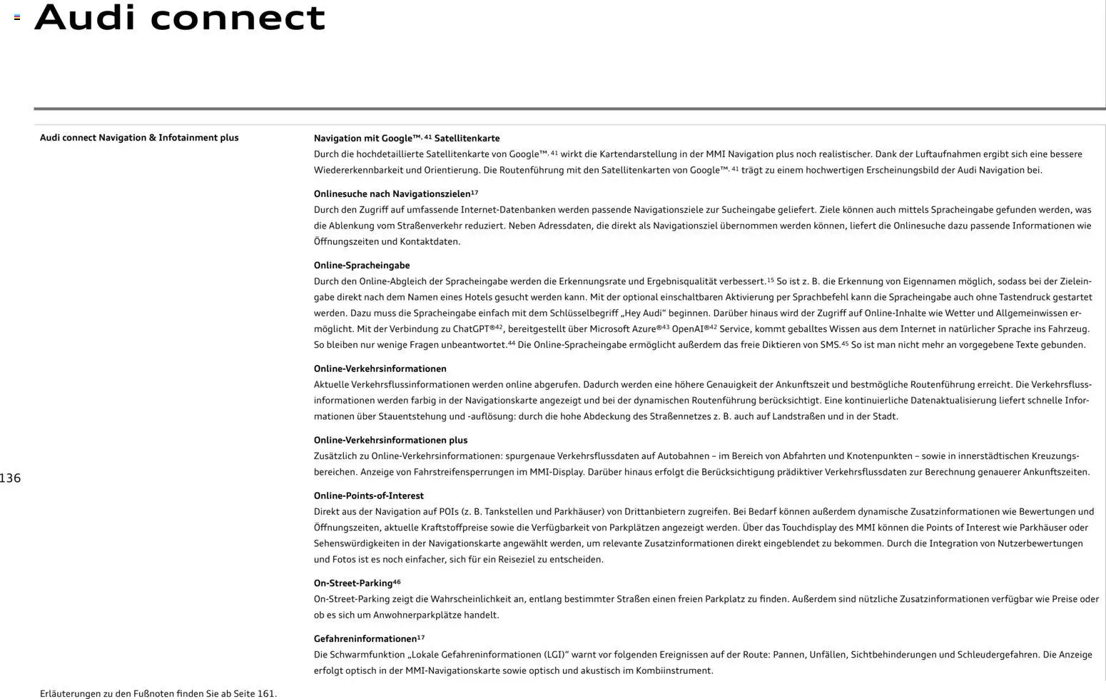 Audi A3 - Seite 136 - gültig ab 28.10.2025