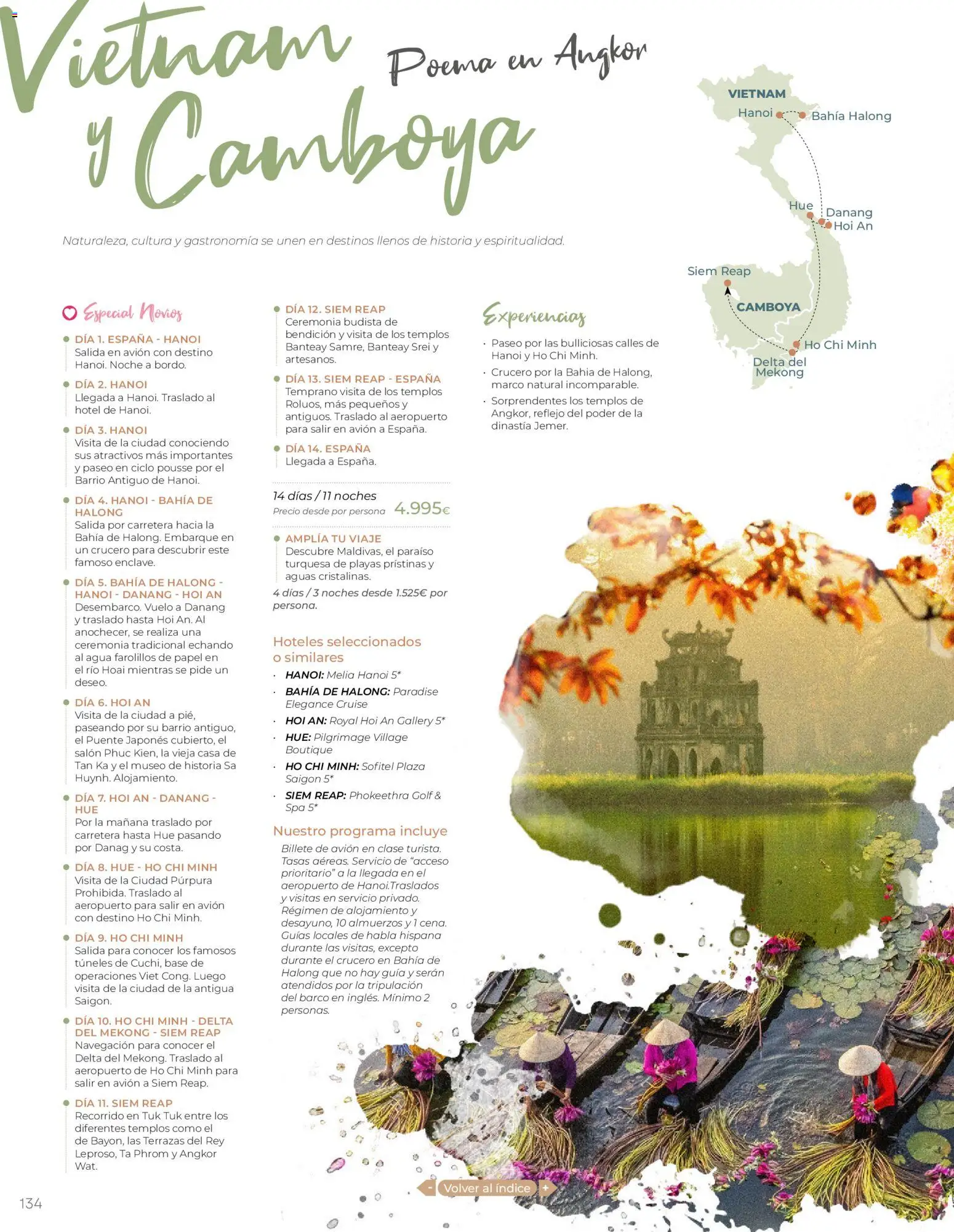 Viajes El Corte Inglés - Catálogo Tourmundial Premium - Página de 136 - Válido desde 01/01/2026