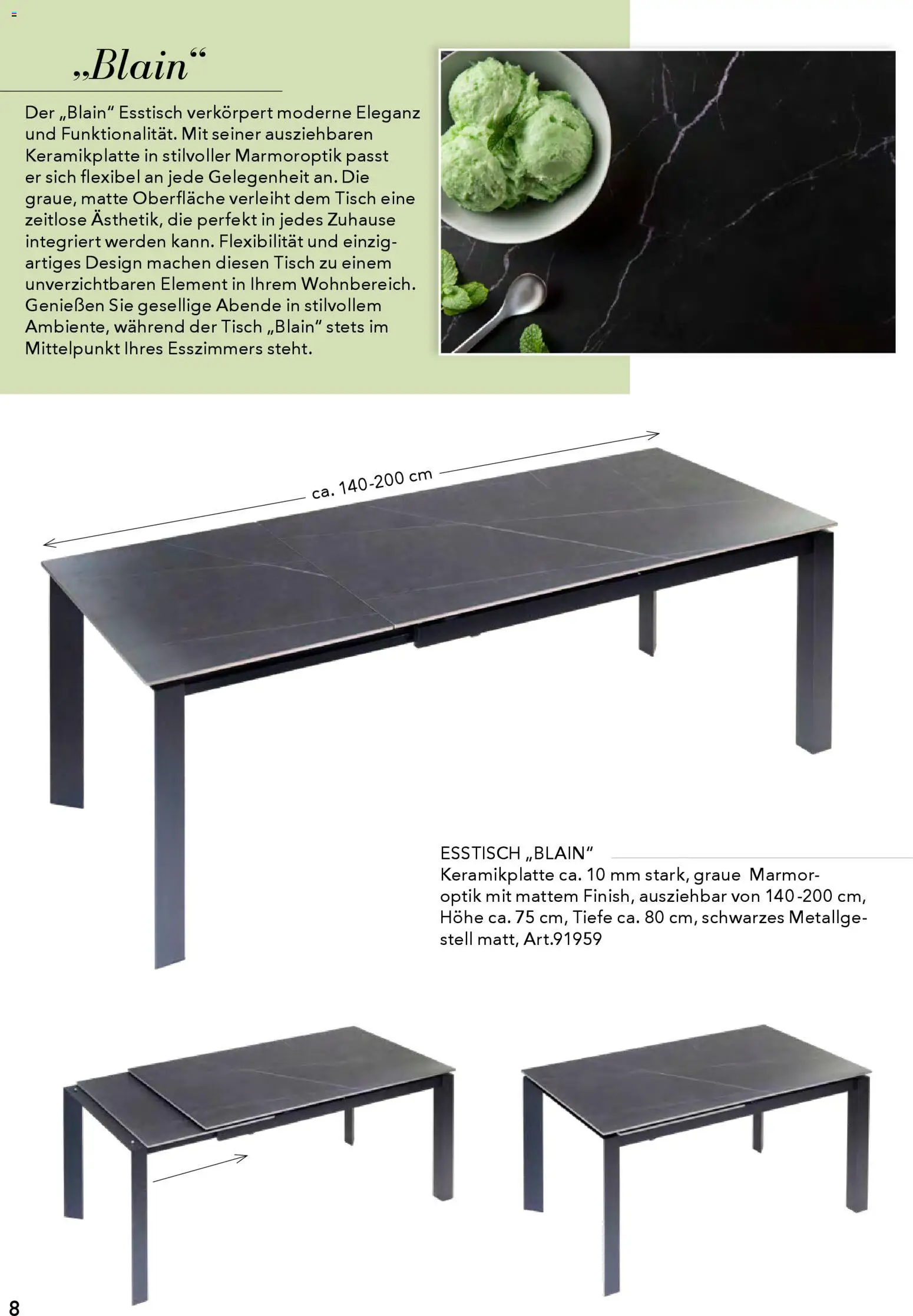 Rahaus Prospekt Glas/Keramik-Esstische - Seite 8 - gültig ab 29.01.2026