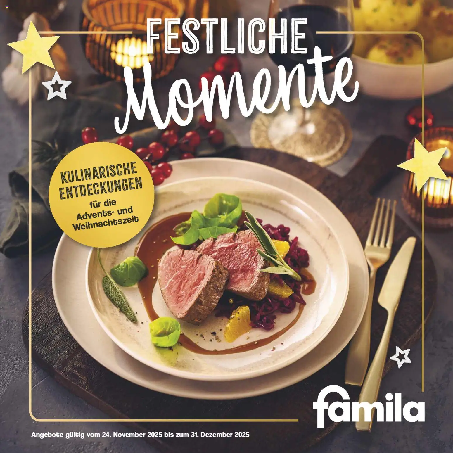 Famila Nordwest - Festliche Momente - Seite 1 - gültig ab 24.11.2025