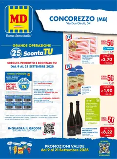 Anteprima MD Discount Concorezzo catalogo valida dal 09/09/2025