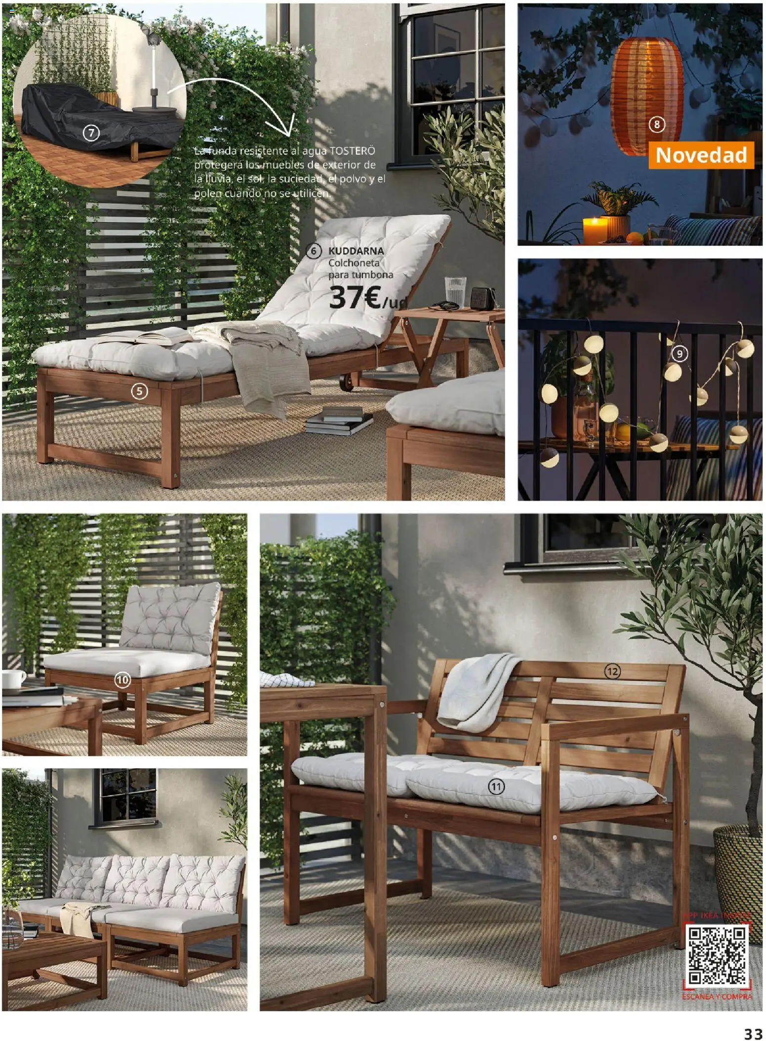Catálogo IKEA Muebles de exterior - Página de 33 - Válido desde 17/12/2025