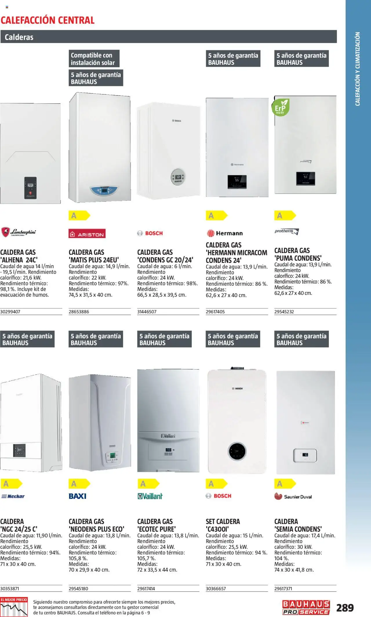 Bauhaus - ProService  - Página de 289 - Válido desde 24/02/2025