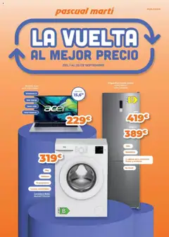 Vista previa del folleto Pascual Martí folleto válido desde 01/09/2025